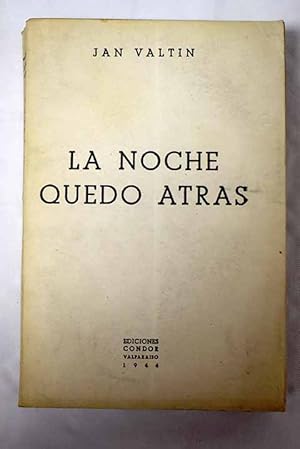 Imagen del vendedor de La noche qued atrs a la venta por Alcan Libros