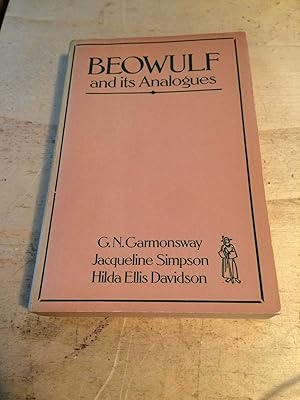 Image du vendeur pour Beowulf and its Analogues mis en vente par Dreadnought Books