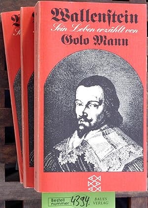 Bild des Verkufers fr Wallenstein. Bd. 1 - 3. 3 Bcher Sein Leben erzhlt von Golo Mann. zum Verkauf von Baues Verlag Rainer Baues 