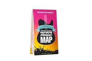 Seller image for Great British Music Map | Music Map & Guide | Marvellous Maps | Music Gifts | Holiday Planning | British Geography (S T & G's Great British Music Map) for sale by WeBuyBooks