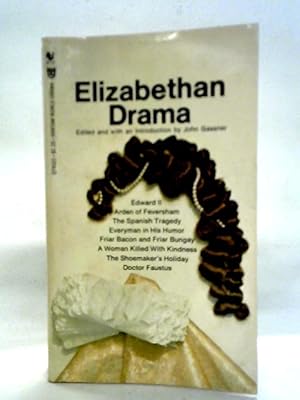 Image du vendeur pour Elizabethan Drama mis en vente par World of Rare Books