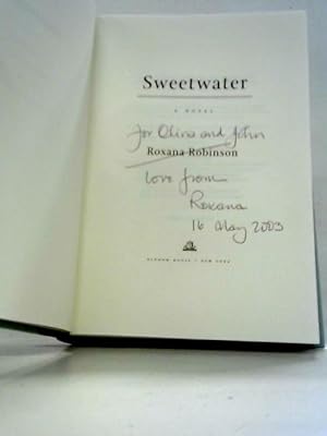 Seller image for Sweetwater: A Novel for sale by World of Rare Books