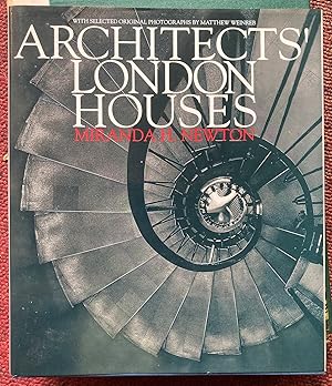 Seller image for THE HOMES OF THIRTY ARCHITECTS SINCE THE 1930'S. ARCHITECTS' LONDON HOUSES. for sale by Graham York Rare Books ABA ILAB