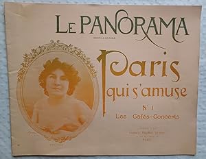 Image du vendeur pour Curiosa PANORAMA 1896 CAFES CONCERTS 1 POLAIRE Anna HELD GUILBERT CAVALIERI mis en vente par CARIOU1