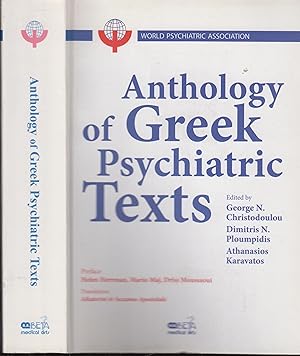 Imagen del vendedor de Anthology of greek psychiatric texts a la venta por LIBRAIRIE PIMLICO