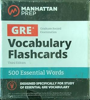 500 Essential Words: Gre Vocabulary Flashcards
