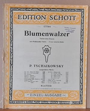 Blumenwalzer. Valse des fleurs aus Nußknacker-Suite. "Casse noisette-Suite" Op. 74a (Piano. Klavi...