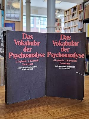 Seller image for Das Vokabular der Psychoanalyse, 2 Bnde (= alles), aus dem Franzsischen von Emma Moersch, Einleitung von Daniel Lagache, for sale by Antiquariat Orban & Streu GbR