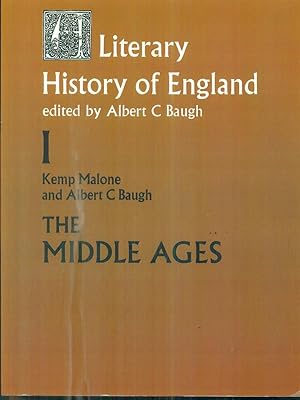 Bild des Verkufers fr A Literary History of England: Vol 1: The Middle Ages (to 1500) zum Verkauf von Librodifaccia