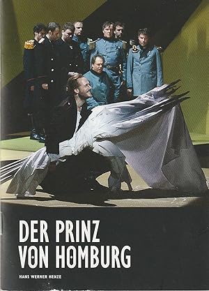 Image du vendeur pour Programmheft Hans Werner Henze DER PRINZ VON HOMBURG Spielzeit 2012 / 2013 mis en vente par Programmhefte24 Schauspiel und Musiktheater der letzten 150 Jahre