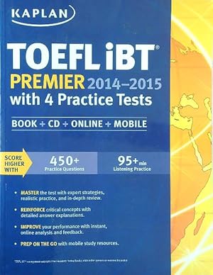 TOEFL iBT Premier 2014-2015 with 4 Practice Tests