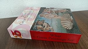 Seller image for What Great Paintings Say (Set of 2.) for sale by BoundlessBookstore