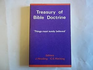 Imagen del vendedor de Treasury of Bible Doctrine. a la venta por Carmarthenshire Rare Books