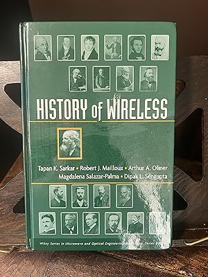 Seller image for History of Wireless: 177 (Wiley Series in Microwave and Optical Engineering) for sale by Quills Books