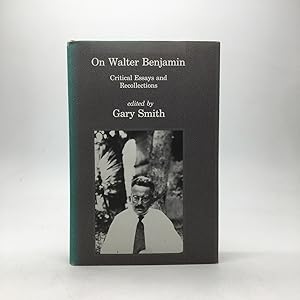 Seller image for ON WALTER BENJAMIN: CRITICAL ESSAYS AND RECOLLECTIONS. for sale by Any Amount of Books