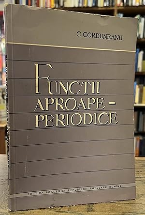 Imagen del vendedor de Functii Aproape - Periodice a la venta por San Francisco Book Company