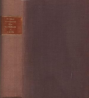 Imagen del vendedor de Nouvelle Iconographie de la Salptrire tome XVII, 1904, publie sous la direction du professeur Charcot a la venta por LIBRAIRIE PIMLICO