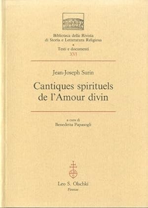 Imagen del vendedor de Cantiques spirituels de l'Amour divin. a la venta por LIBET - Libreria del Riacquisto