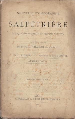 Imagen del vendedor de Nouvelle Iconographie de la Salptrire n 3 mai & juin 1891 a la venta por LIBRAIRIE PIMLICO