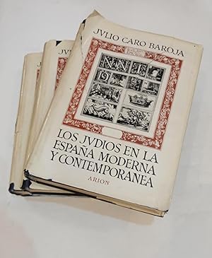 Imagen del vendedor de Los judos en la Espaa moderna y contempornea. 3 vols. a la venta por ARREBATO LIBROS