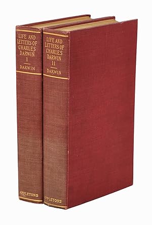 Image du vendeur pour The Life and Letters of Charles Darwin, Including an Autobiographical Chapter [Two Volume Set] mis en vente par Walkabout Books, ABAA