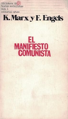 Seller image for EL MANIFIESTO COMUNISTA for sale by Librera Torren de Rueda