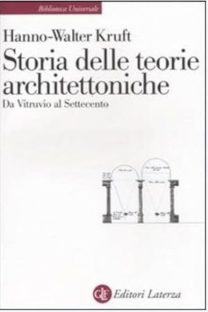 Seller image for STORIA DELLE TEORIE ARCHITETTONICHE. Da Vitruvio al Settecento for sale by Libreria Neapolis di Cirillo Annamaria