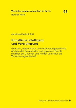 Immagine del venditore per Knstliche Intelligenz und Versicherung venduto da moluna