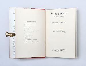 Victory. An Island Tale.: CONRAD, Joseph.