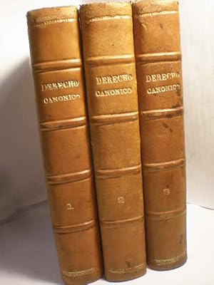 Instituciones de Derecho Canónico ( 3 volúmenes)