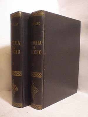 Historia del Derecho ( 2 volúmenes)