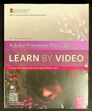 Image du vendeur pour Adobe Premiere Pro CS6 Learn By Video: Core Training in Video Communication mis en vente par Shopbookaholic Inc