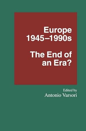 Immagine del venditore per Europe 1945-1990s venduto da BuchWeltWeit Ludwig Meier e.K.