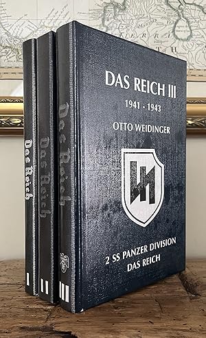 Immagine del venditore per Das Reich I: 1934-1939; II: 1940-1941; III: 1941-1943 -- 2 SS Panzer Division Das Reich [three-volume set] venduto da CARDINAL BOOKS  ~~  ABAC/ILAB
