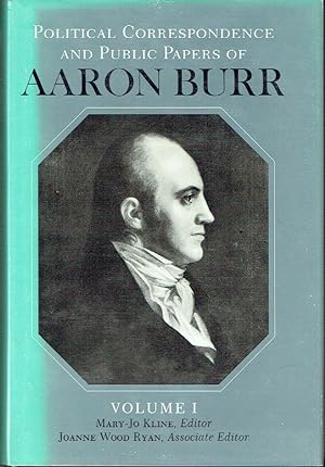 Seller image for Political Correspondence and Public Papers of Aaron Burr (2 Volumes) for sale by Blue Whale Books, ABAA
