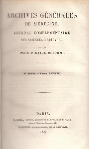 Bild des Verkufers fr Recherches electro-physiologiques et pathologiques sur l'action particulire et les usages des muscles qui meuvent le pouce et les doigts de la main zum Verkauf von LIBRAIRIE PIMLICO