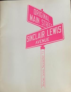 Imagen del vendedor de Sinclair Lewis Newsletter - Volume 4 (1972) a la venta por Antique Mall Books