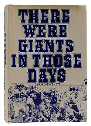 THERE WERE GIANTS IN THOSE DAYS