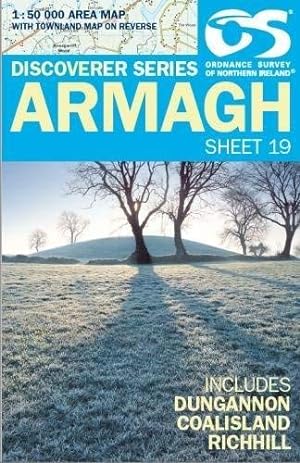 Seller image for Armagh Map | Dungannon, Coalisland, Richhill | Ordnance Survey of Northern Ireland | OSNI Discoverer Series 19 | Northern Ireland | Walks | Hiking | Maps | Adventure for sale by WeBuyBooks