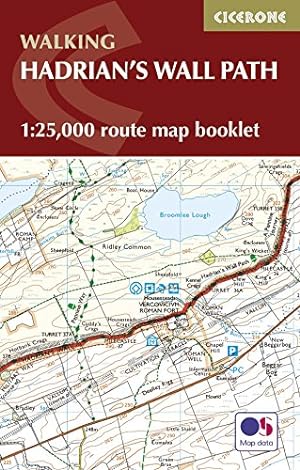 Image du vendeur pour Hadrian's Wall Path Map Booklet: 1:25,000 OS Route Mapping (Walking) mis en vente par WeBuyBooks