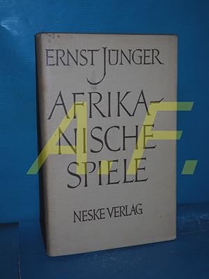 Imagen del vendedor de Afrikanische Spiele a la venta por Antiquarische Fundgrube e.U.