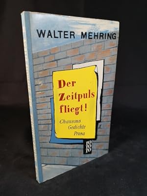 Imagen del vendedor de Rororo Leinenrcken. 282. Der Zeitpuls fliegt. a la venta por ANTIQUARIAT Franke BRUDDENBOOKS