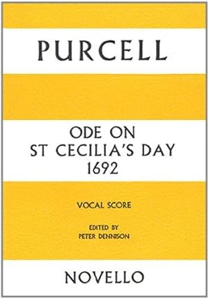 Bild des Verkufers fr Ode on St Cecilia's Day (Vocal Score) zum Verkauf von WeBuyBooks