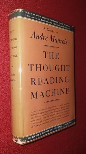 Image du vendeur pour THE THOUGHT-READING MACHINE [Signed by Author] mis en vente par Antiquarian Bookshop