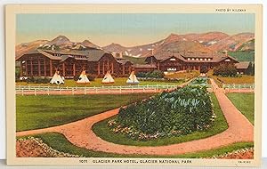 Bild des Verkufers fr Glacier Park Hotel, Glacier National Park - Postcard zum Verkauf von Argyl Houser, Bookseller