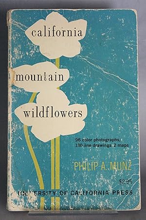 Seller image for California Mountain Wildflowers for sale by Courtney McElvogue Crafts& Vintage Finds