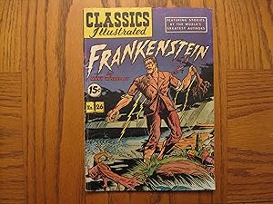Imagen del vendedor de Gilberton Comic Classics Illustrated #26 Frankenstein 1951 HRN 82 4.0 a la venta por Clarkean Books