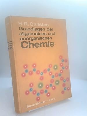 Bild des Verkufers fr Grundlagen der allgemeinen und anorganischen Chemie zum Verkauf von Buecherhof