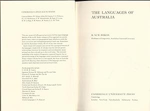 Seller image for The Languages of Australia for sale by avelibro OHG