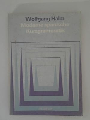 Seller image for Moderne spanische Kurzgrammatik for sale by ANTIQUARIAT FRDEBUCH Inh.Michael Simon